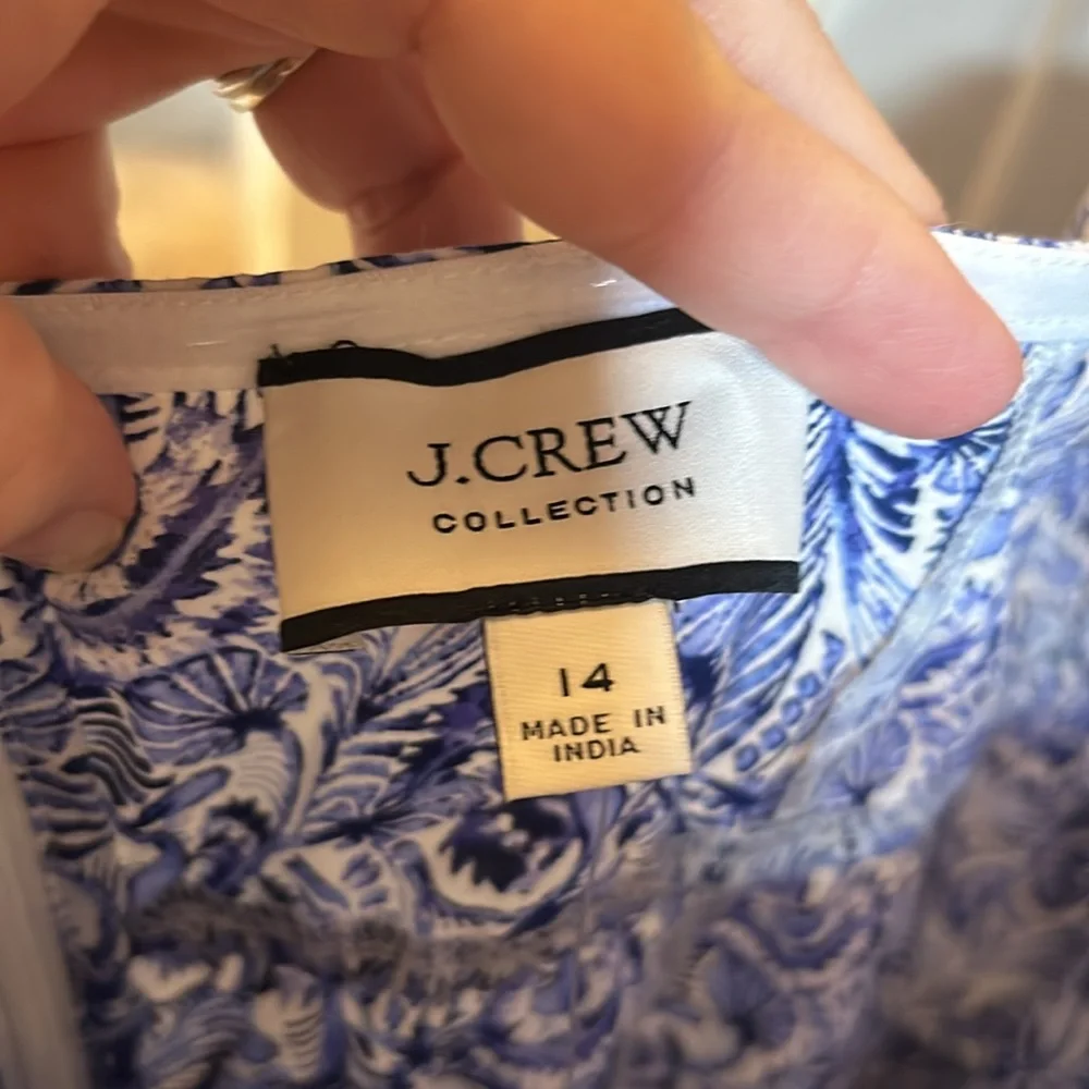 NWT J. Crew Collection Anguilla halter dress